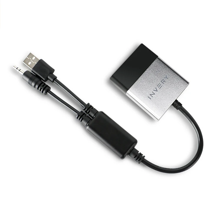 

Bluetooth Car Kit Module Receiver 3.5MM AUX USB Interface Adapter for BMW Mini Cooper A2DP for iPhone Audio In