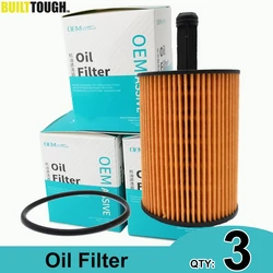 QTY 3, Oil Filters 071115562 For Audi A4 TT Seat Alhambra VW Bora Polo Vento Dodge Avenger Mitsubishi Outlander II Seat Leon