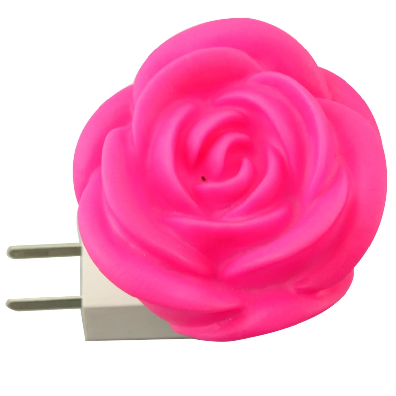 

LED Romantic Rose Flower Lamp LED night light EU US plug