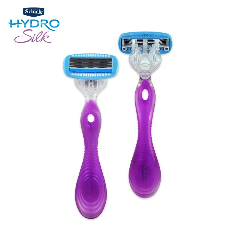 Original Schick HydroSilk Women Hair Shaving Razor Lady Shaver Manual Best Epilator Girl Advanced Moisture Hydratation Amelioree