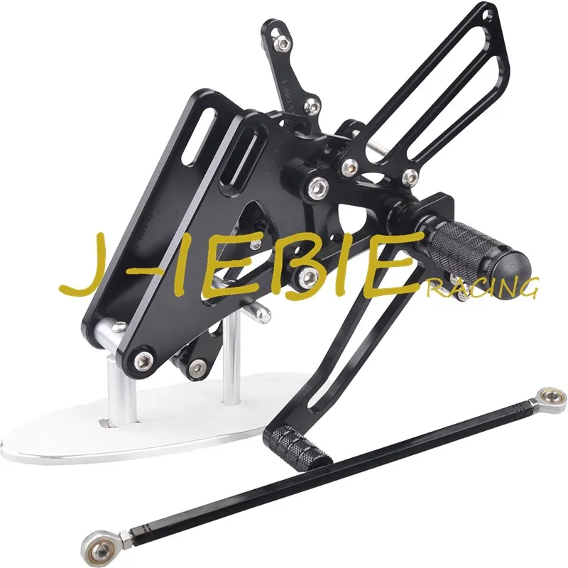 CNC Racing Rearset Adjustable Rear Sets Foot pegs Fit For Honda CB400 VTEC1 VTEC2 VTEC3 VTEC4 1999-2008 BLACK