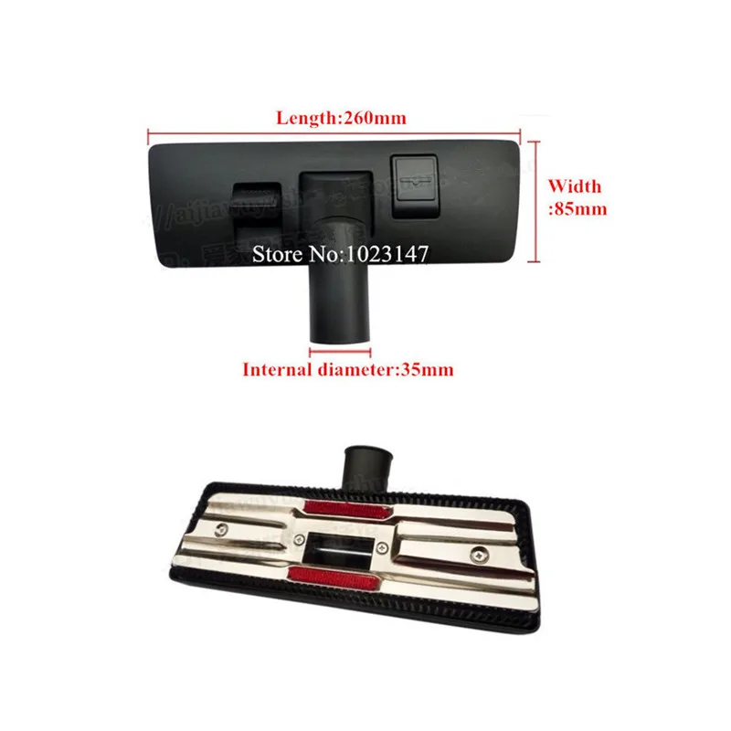 رأس فرشاة شفط للمكنسة الكهربائية ، لـ karcher miele dyson philips ، أجزاء المكنسة الكهربائية ، الملحقات