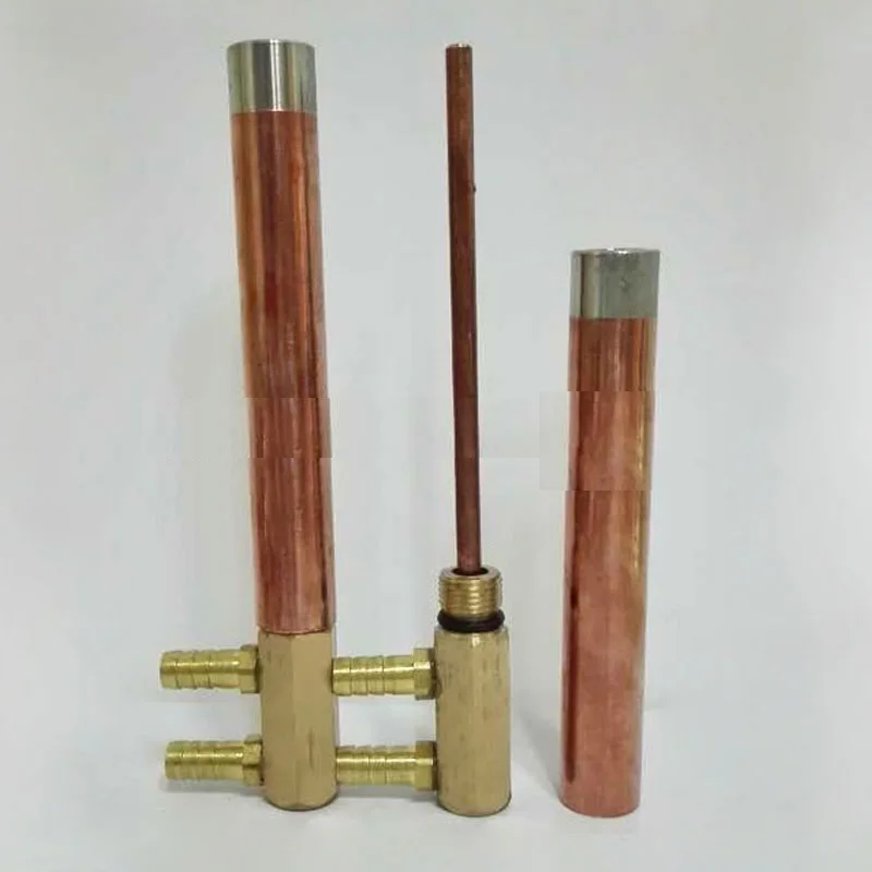 Spot welder water electrode copper rod copper / chrome zirconium copper electrode grip Φ25*220 seat copper arm