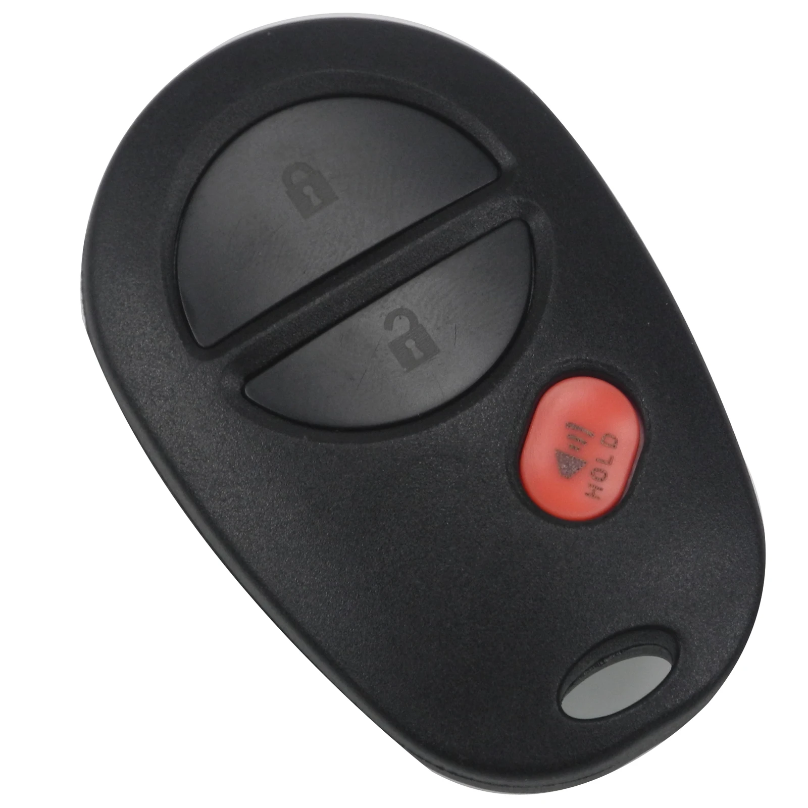 Jingyuqin 3 Buttons New Remote Car Key Shell Fob for Toyota Sienna/Tundra/Sequoia KeychainCar-styling