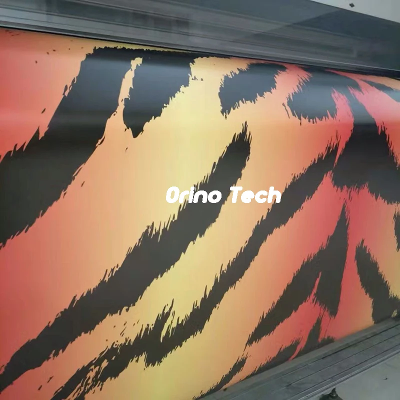 Tiger Camouflage Vinyl Car Wrap Sticker Film Car Styling Motorcycle Bike Truck Car Boat Cover Foil Wrap With Air Free Bubble