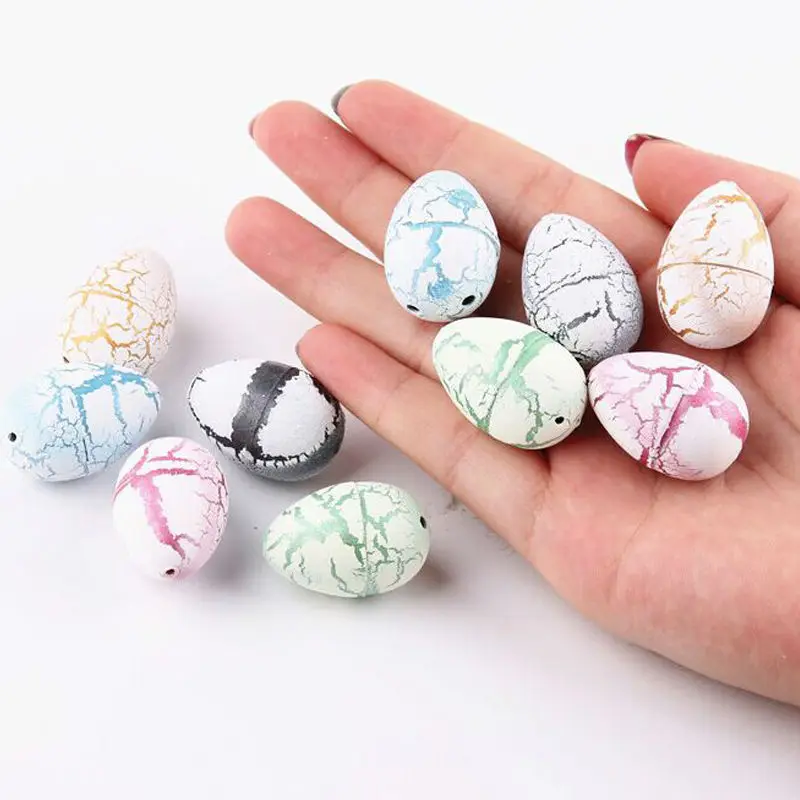 

4PCS/lot Novelty Water Hatching Inflation Dinosaur Eggs Toys Surprise Eggs Educational Toys Interesting Gift Practical Jokes Egg