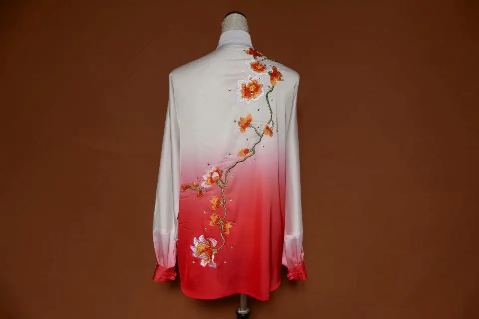 wushu taichi taiji clothes changquan uniform Martial arts competition clothing embroidered kungfu nanquan taolu clothes uniform