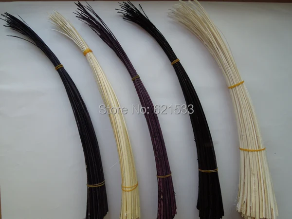 100pcs/Lot!40-50cm Natural Feather Ostrich Quill Spines- Craft Millinery Fly Fishing 4Colours Available