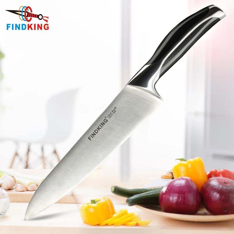 New top grade sharp knife 440c quality 8\'\' inch Frozen meat cutter Chef knife kitchen knife.