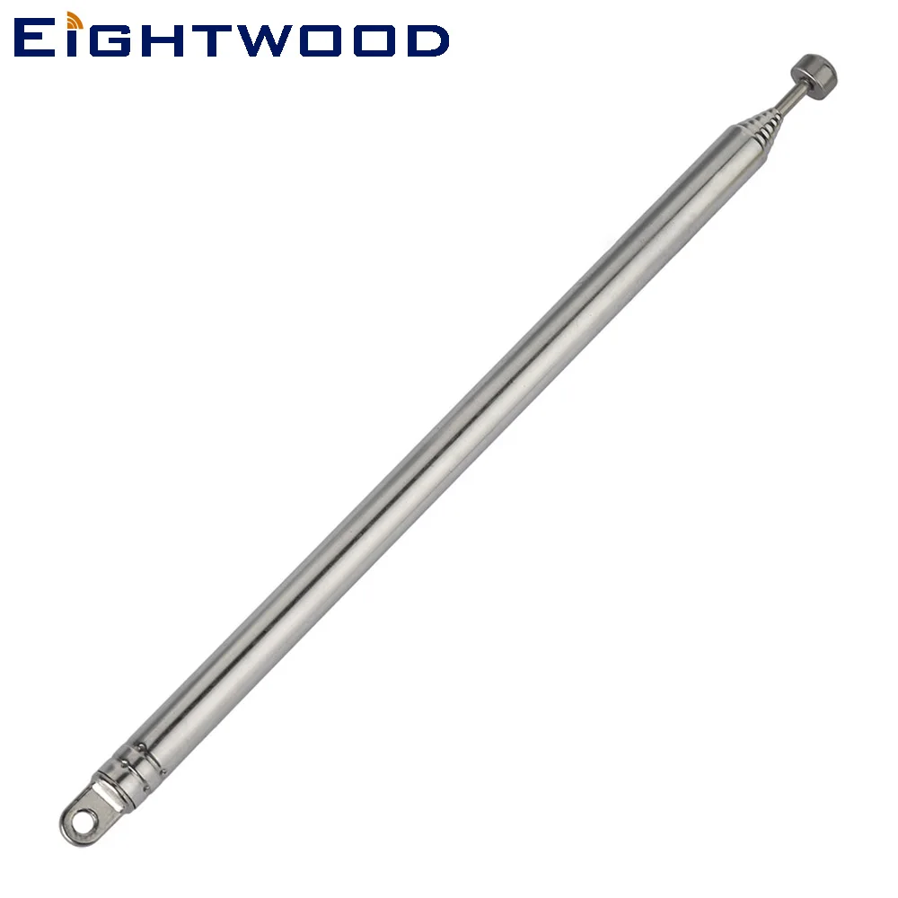 ثيمنتوود العالمي داب داب + آم فم هوائي التلفزيون 6 قسم تلسكوبي الجوي ل راديو محمول الصوت المنزل راديو ستيريو استقبال #1