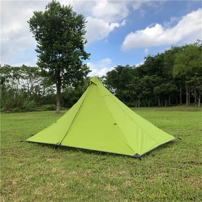 Imagem -05 - Tenda de Acampamento de Qualidade para Uma Pessoa Ultraleve Mochilão 270*160*135cm Abrigo ao ar Livre para Caminhadas Ciclismo Viagem