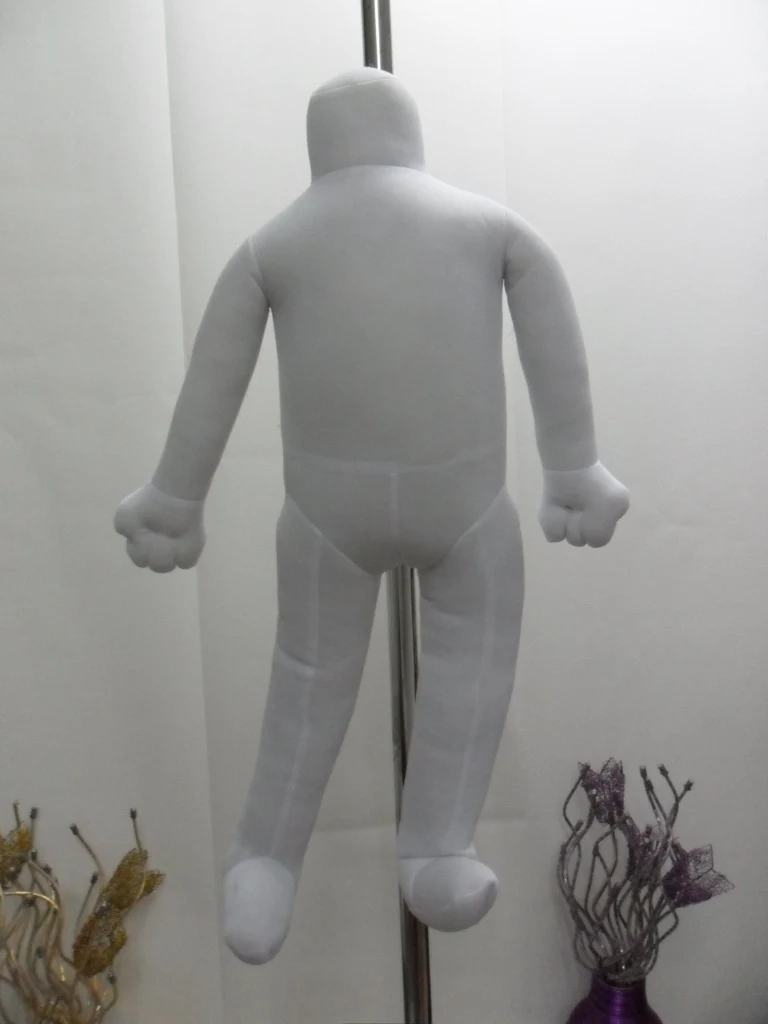 65CM Children Mannequin White And Black Full Body Child Soft Manequin Soft Child Mannequin