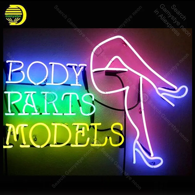 Neon Sign for Body parts models Neon Bulb sign handcraft Beer Bar glass neon signboard Decorate Hotel light Professional lamps