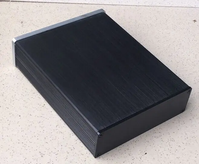 1304 mini amplifier nhôm chassis Preamplifier trường hợp Hộp Điện AMP Enclosure/trường hợp/DIY box (132*42*169 mét)