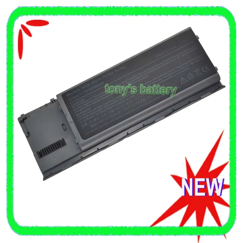 6 Cell Battery for Dell Latitude D620 D630 D630N D630C D631 D640 D830N Precision M2300 JD634 PC764 KD492 TC030