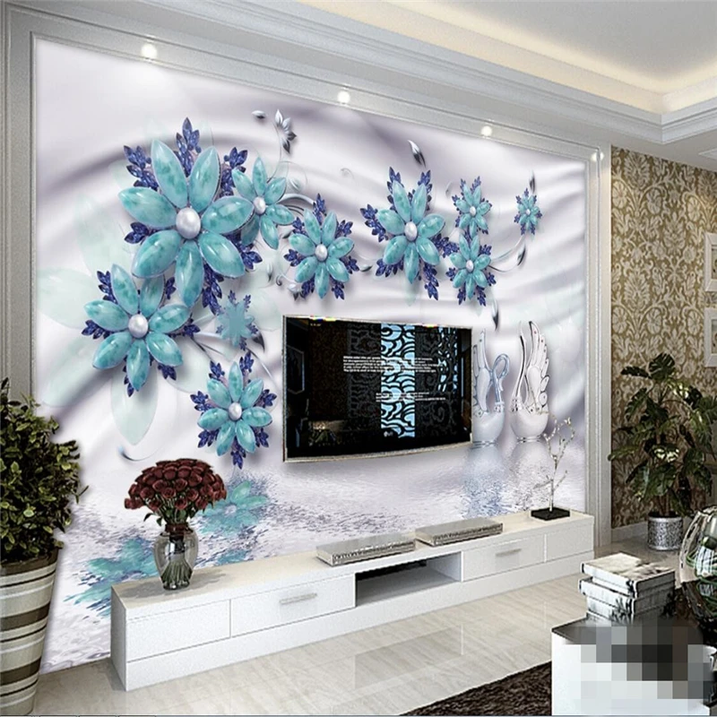 

beibehang Custom photo wall murals wall stickers fashion elegant 3d 3d soft clothing jewelry background wall papel de parede