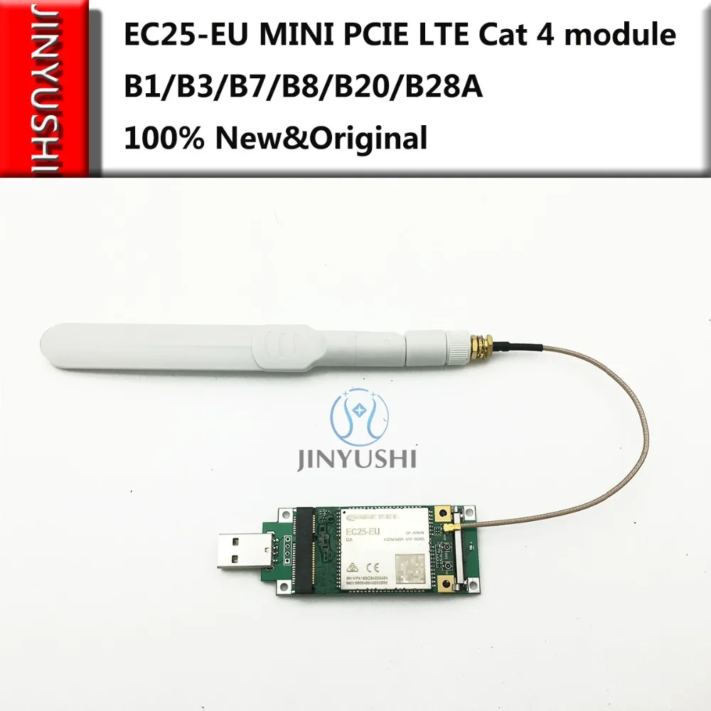 100% New&Original no fake EC25-EU B1/B3/B7/B8/B20/B28A MINI PCIE EC25 series  LTE Cat 4 module