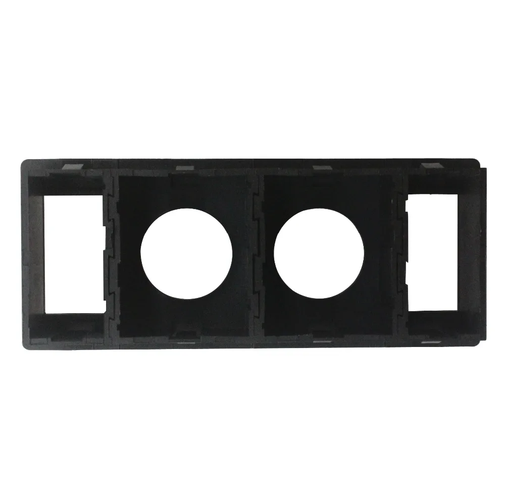 4 Gang Rocker Switch Panel Mount Holder for ARB Carling Switch  and USB Charge scoket / Voltmeter / 12v power outlet Socket