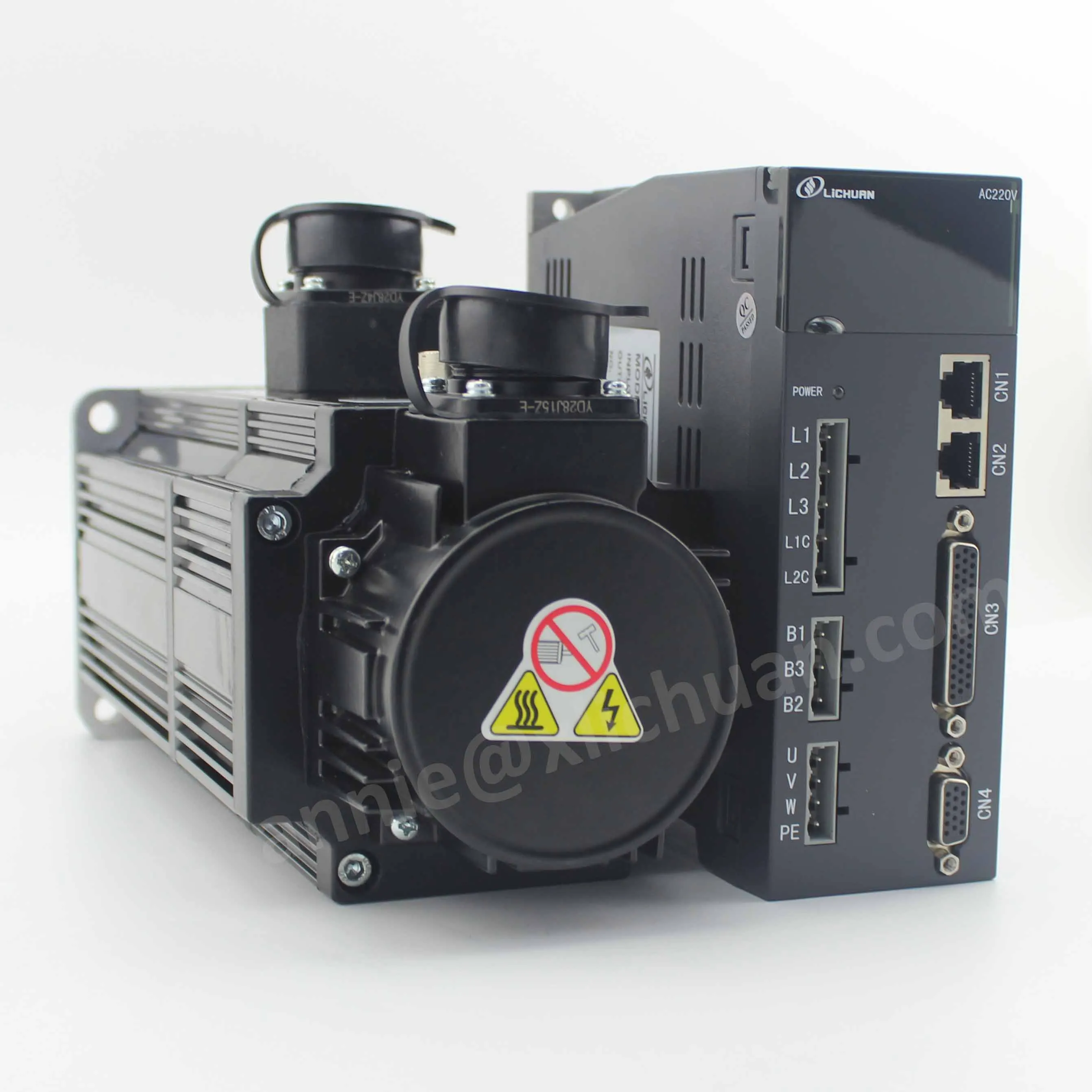 Lichuan AC servo motor with brake for 1.5KW servo motor brake +driver 110ST-M05030 5Nm 3000rpm servo motor 1.5KW for CNC kit