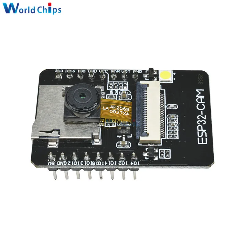 OV2640 2MP ESP32-CAM WiFi + Bluetooth Module Camera Module Development Board ESP32 5V Dual-core 32-bit CPU with Camera Module