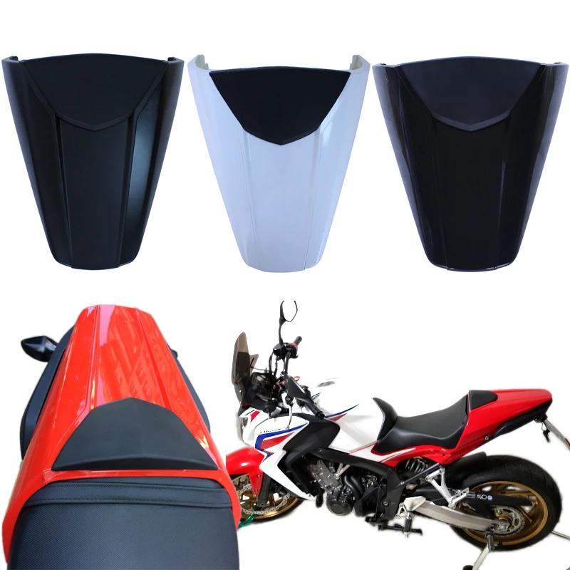 

Motorcycle Pillion Rear Fairing Seat Cowl Cover For 2014 - 2018 Honda CB650F CB CBR 650 F CBR650F 2015 2016 2017 White Red