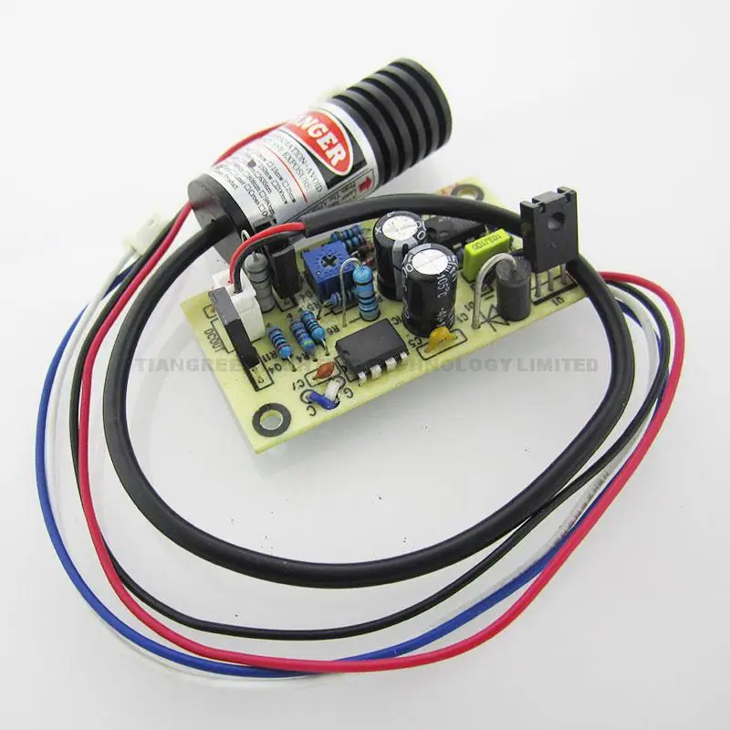 Module Laser à Diode 650nm, 100mW, 150mW, Module Laser rouge, avec carte pilote TTL DC 5V