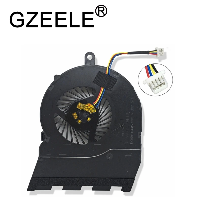 GZEELE new cpu cooling fan for DELL Inspiron 15 5567 17-5767 15-5565 17-5000 15 5565 15G P66F 15.6