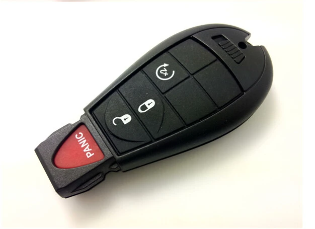 

2PCS/lot For Chrysler Cherokee Smart Remote Key 4 Button With ID46 Chip 433Mhz Car Alarm Keyless Entry Fob