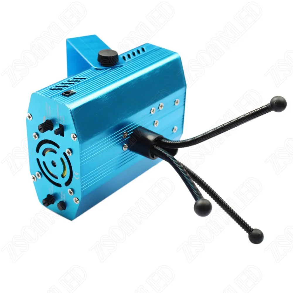 Mini RGB Laser Stage Lighting LED Stage Lighting Adjustment  Projector For Strobe Dance Disco Xmas Party  Home Wedding Club