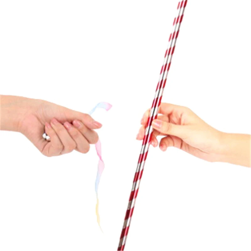 Hot 70cm Classic Toys Clear Flexible Wand Stick Illusion Magic Amazing Funny ConJuring Prop Magician Trick Game Tool