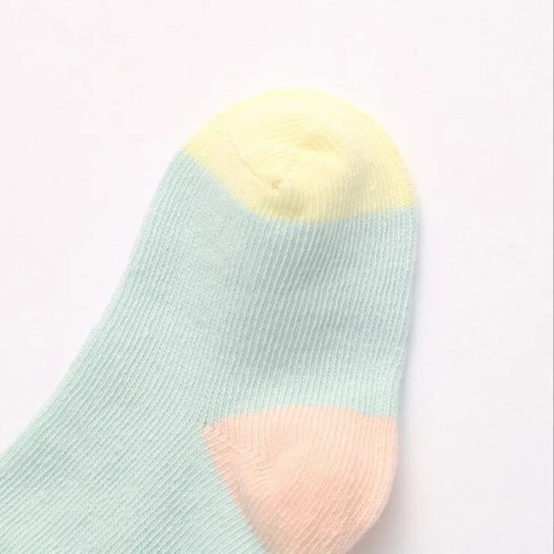 6 Pieces/lot=3Pairs Cotton Striped New Born Baby Socks Girls and Boys Short Socks Spring Style