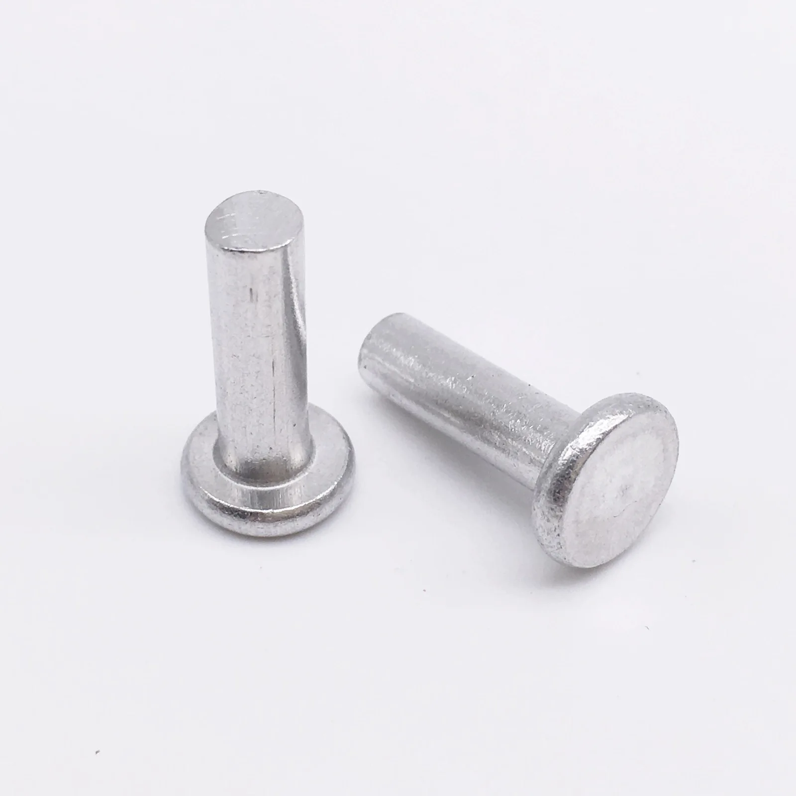 

Wkooa Flat Head Solid Aluminum Rivets M4 x 10