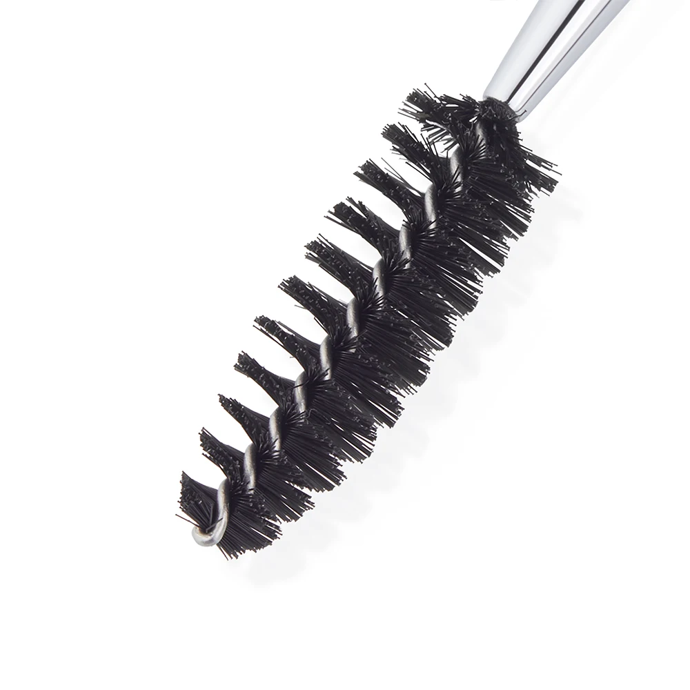 Jessup Enkele Make-Up Borstel Lash En Brow Eye Cosmetische Tool 1Pcs Hoge Kwaliteit Professionele Fiber Haar Zwart-Zilver groothandel 204