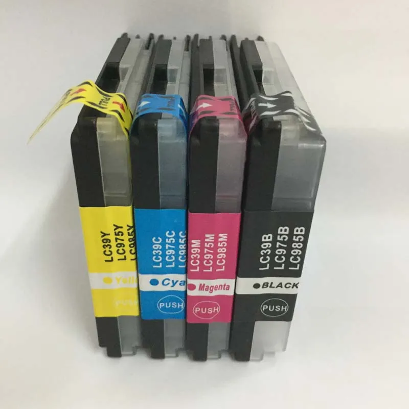 Vilaxh For Brother lc39 lc975 lc985 ink cartridge compatible for Brother DCP-J125 J315W DCP-J515W MFC-J265W J410 printer