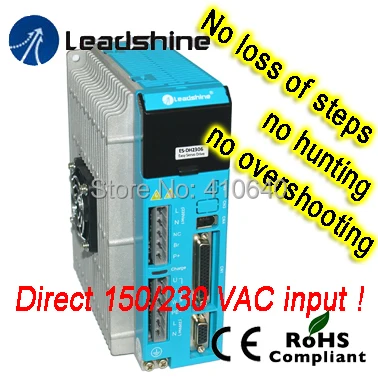 Leadshine Easy Servo Drive Direct 220 or 230 AC Input 0.5 to 6.0A Load Based Output Current