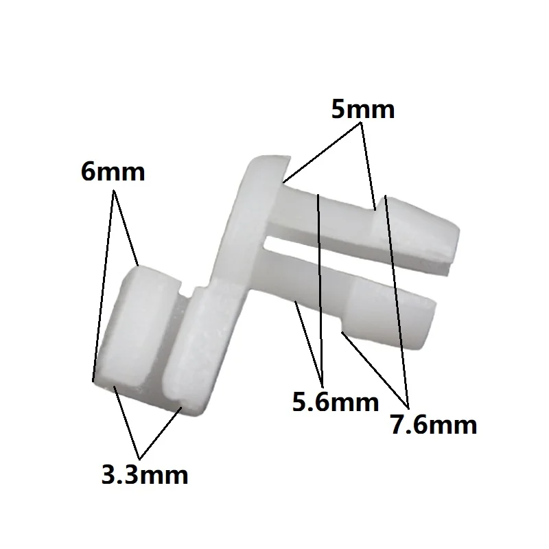 KE LI MI Nylon Long Lock Rod Clips Universal Car Door Fixed Lock Snaps Auto