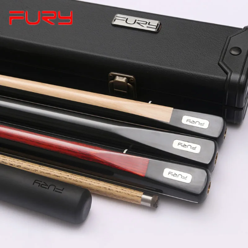 

FURY MC 3 4 Snooker Cue 10mm Tips Ash Shaft 3 Butt Colors Options Snooker Cues Case Set China