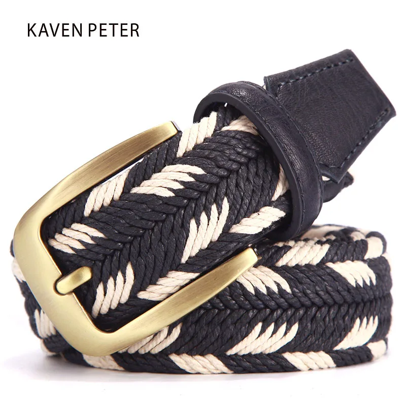 Designer Belt Women Fashion Mens Belts Braided Woven Unisex Belts No Elastic No Holes 100-160 Cm Long Waist 35-62 Inch