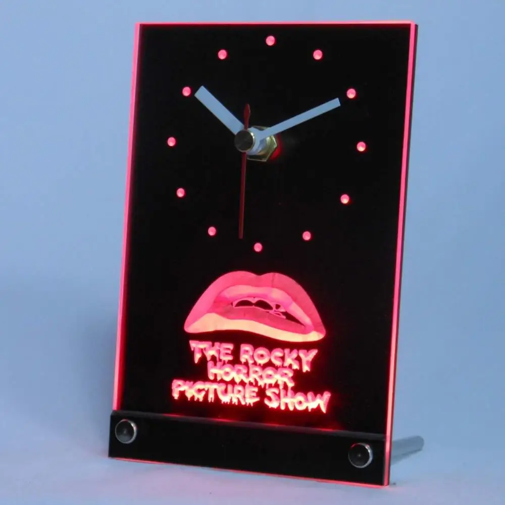 tnc0220 The Rocky Horror Picture Show Table Desk 3D LED Clock