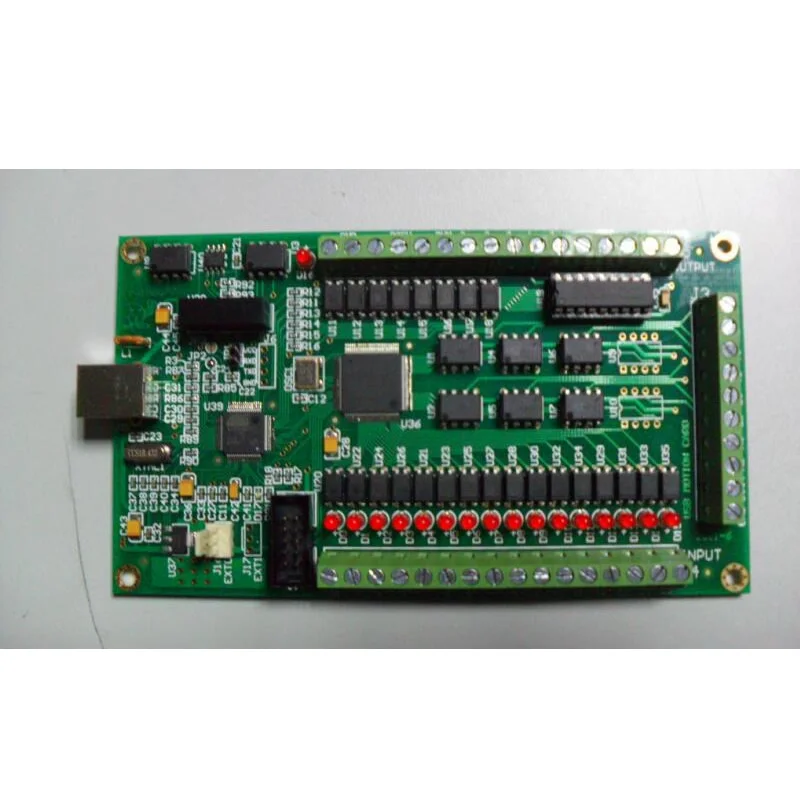 3 Axis 4axis USB Mach3 Motion Control Card Breakout Interface Board CNC Controller for CNC Engraving Milling Machine