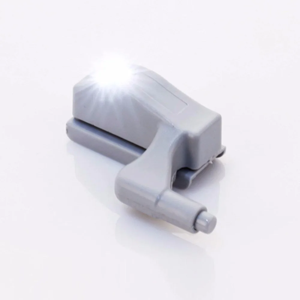 Universal Furniture Cupboard Cabinet Wardrobe Hinge Led Lamp Night Light Door Open Auto ON LED Bulb