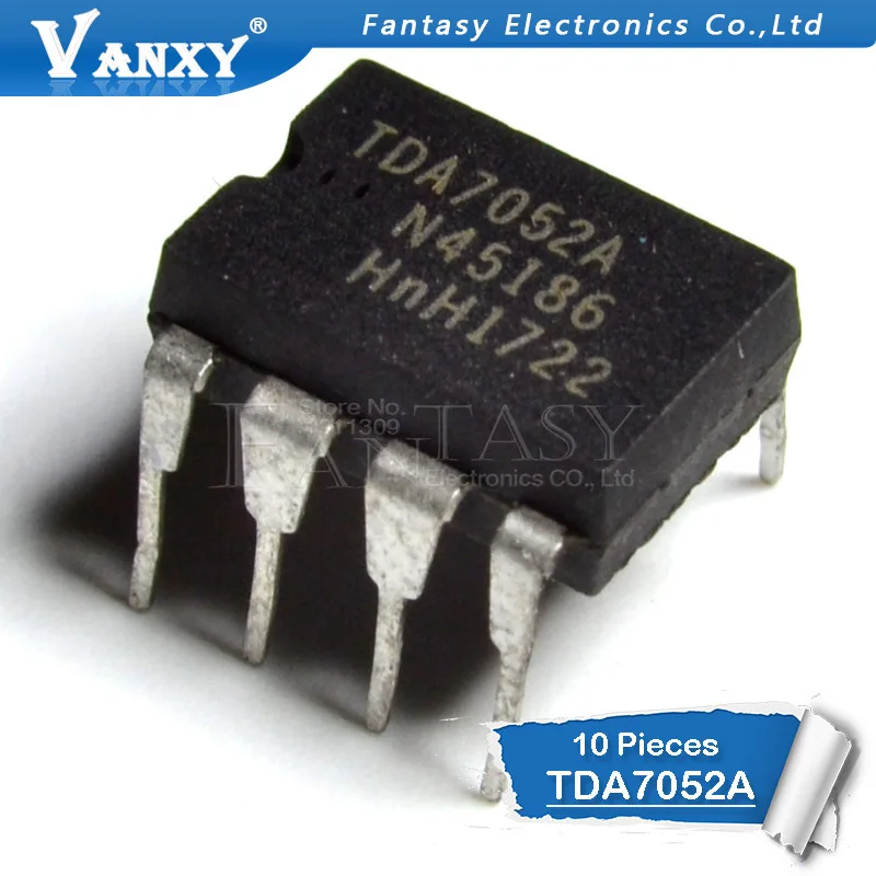 10PCS TDA7052A DIP-8 TDA7052 DIP 7052A DIP8 image 2