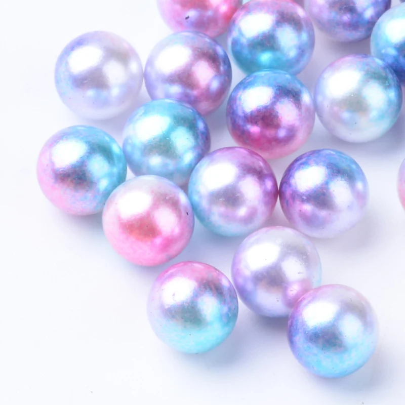 

3mm/5mm 200pcs Imitation Pearl Acrylic Beads Loose Spacer Beads for Handmade DIY Necklace Bracelet Jewelry Making Wholesale