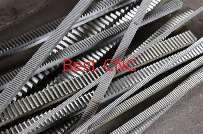 2Pcs/lot 1.5Mod 1.5 Modulus High Precision Gear Rack 15*15*1000mm +2Pcs 1.5M 16teeth pinion cnc rack 1.5mod