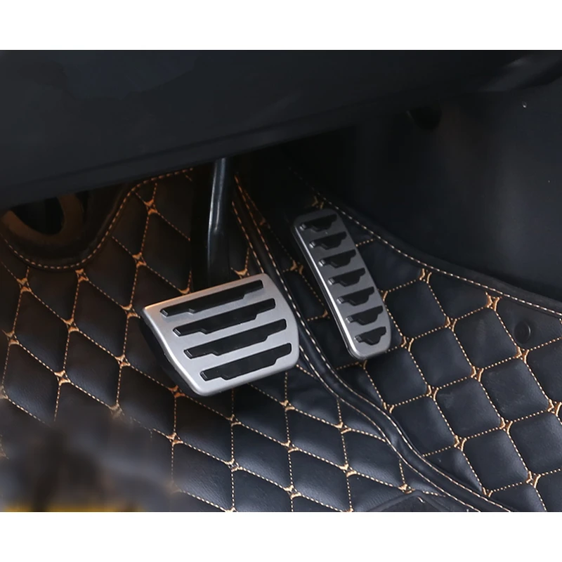 

For Land Rover Range Rover Evoque 2012-2014 2015 2016 2017 Car Fuel Gas Accelerator Brake Pedal Non-Slip Cover Trims Accessories