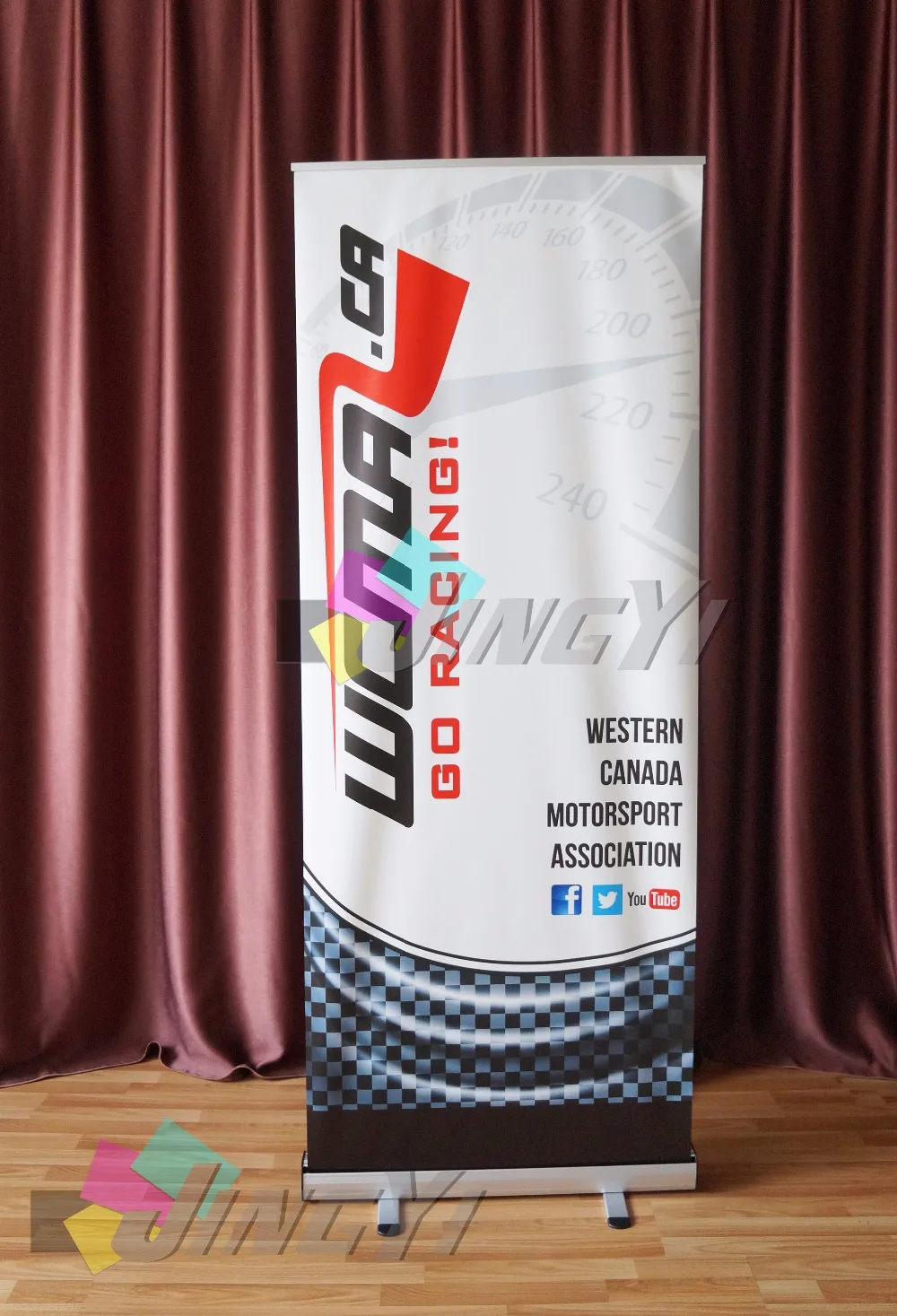 High quality Roll Up Display Banner, 8ft Tabel Cloth Custom Printing With Your Design