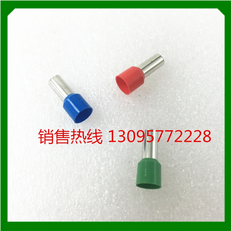 Tube type terminal tube terminal pin terminal brass VE1612 1000/ package