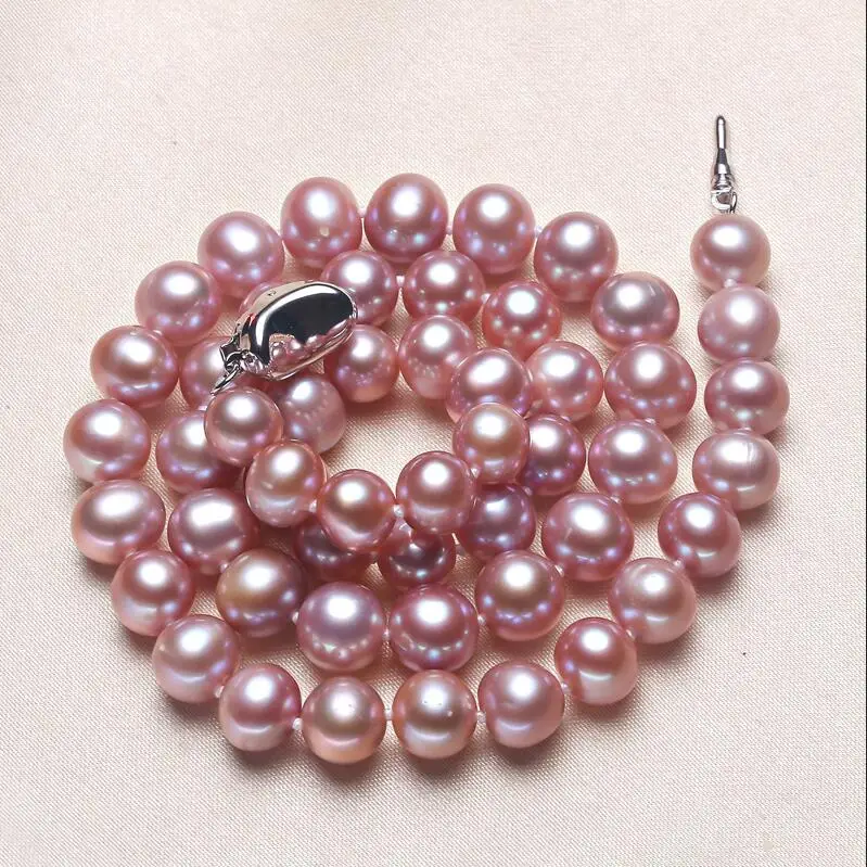 fine jewelry tahitian colorful   baroque pearl necklace