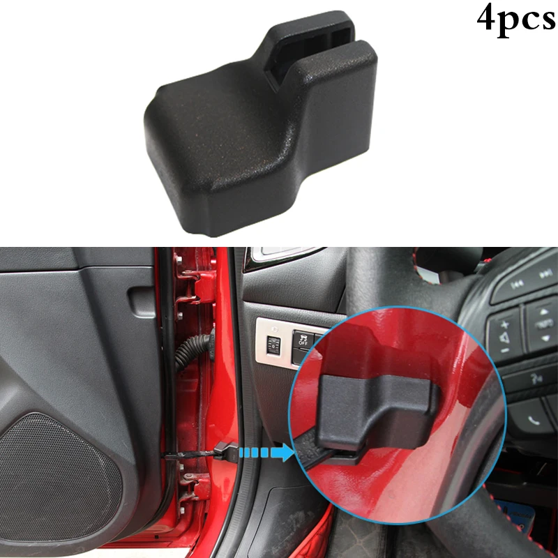 Car Door Stopper Cover Protection Cover Car Door Check Arm Fit For HaimaS7 freema for Mazda Axela CX-5 CX-7 CX-9 4pcs per set