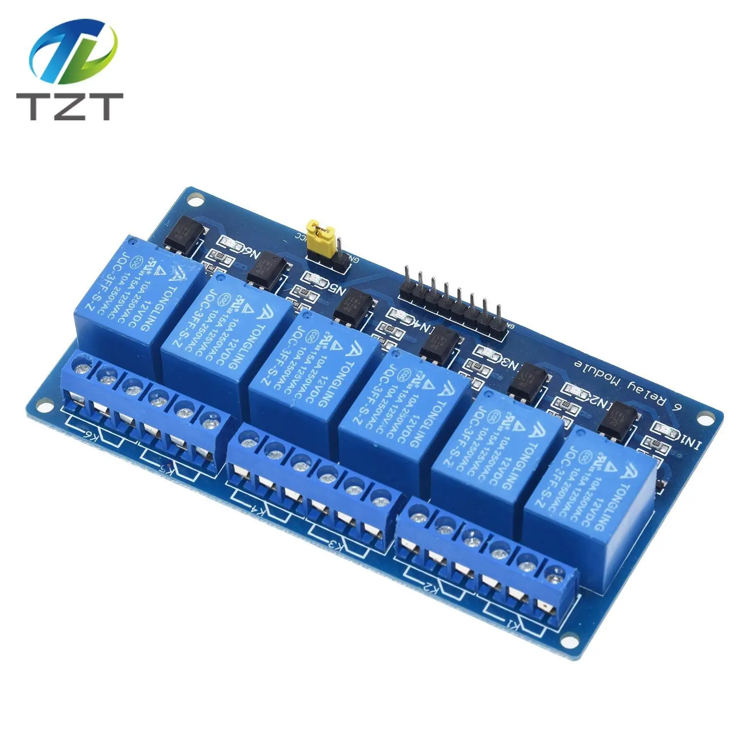 1/3 Stück 5V 1 2 4 6 8 Kanal Relaismodul mit Optokoppler Relaisausgang 12V 1 2 4 8 Wege Relaismodul für Arduino Raspberry Pi – Detail 38